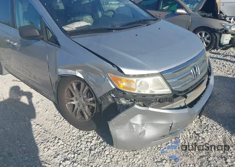 2011 Honda Odyssey Ex-L из США, поврежденный, VIN 5FNRL5H68BB013099